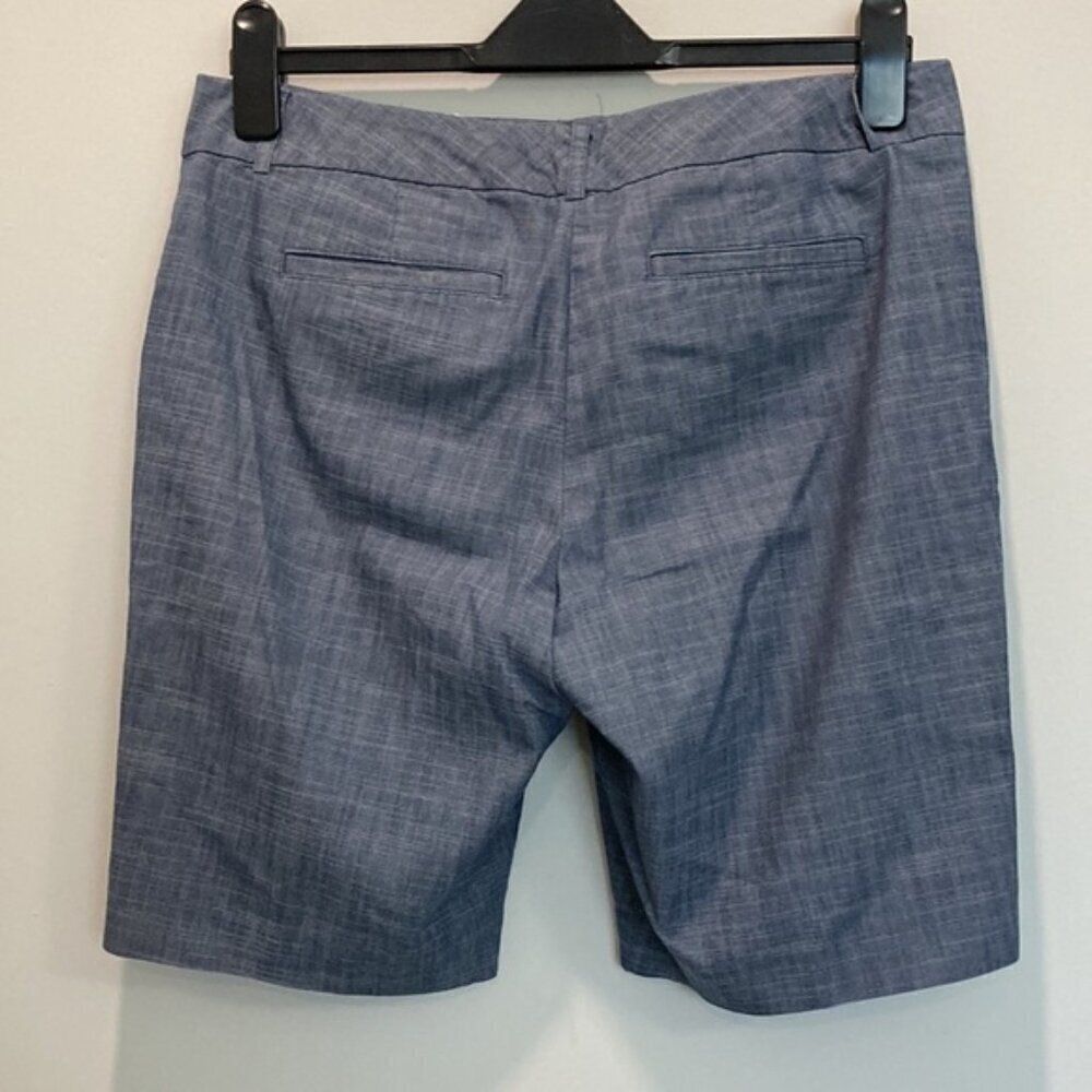 Van Heusen Blue Cotton Bermuda Shorts sz 6​​​​​​​ - Picture 4 of 9